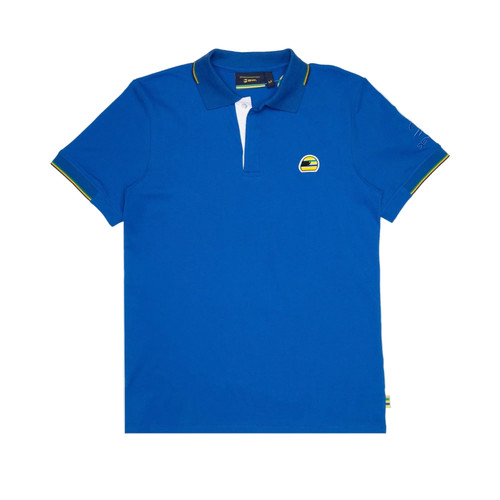 Polo con casco ayrton senna - con,