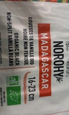 10 Baccelli di vaniglia Norohy del Madagascar BIO 16/23 cm 