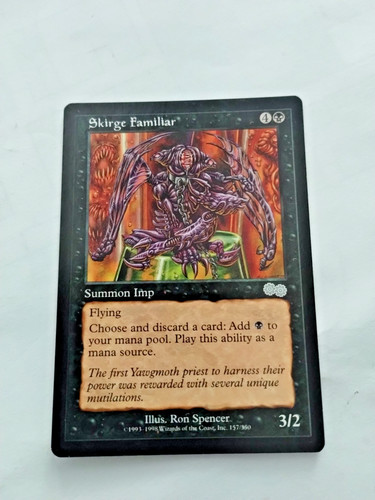 Mtg skirge familiar urza - mtg, urza's
