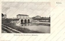 PADOVA Scaricatore Bacchiglione Bassanello Libreria Vittorio Rietti Cartolina