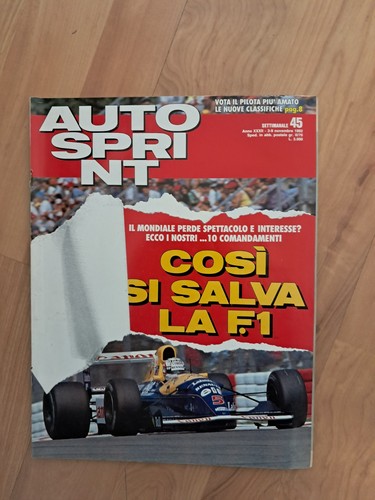 Autosprint 1992 mansell - autosprint,