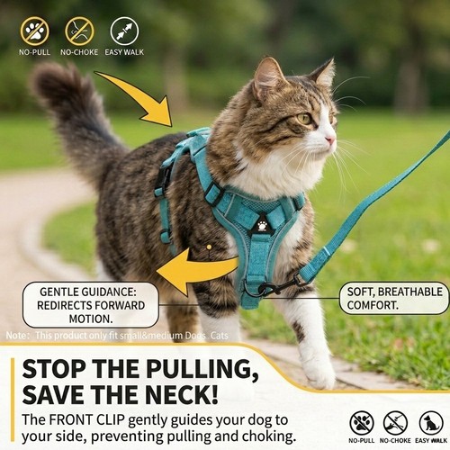Guinzaglio imbracatura gatto - guinzaglio,