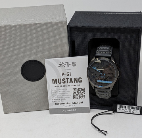 Orologio automatico avi 51 - avi-8, p-51