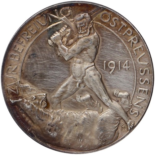 Impero tedesco medaglia - medaglia, 1914