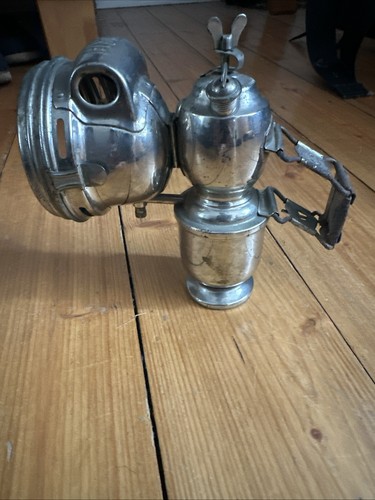 Lampada carburo bicicletta - al,