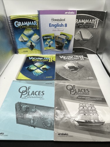 Abeka language arts english 8 - abeka,