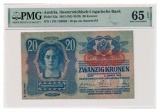 Banconota AUSTRIA 20 corone