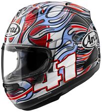 Casco moto Arai RX-7 Evo Haga WSBK-Replica (rosso/blu/bianco/nero) taglia: M (57)
