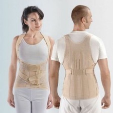 Corsetto ortopedico con spallacci DorsoFixò Uomo corsetto lombare semirigido FGP