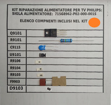 Kit riparazione alimentatore - kit,