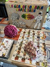 Natale Tombola Napoletana Classica con la Smorfia sul Cartellone