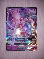 Carte Pokemon Mewtwo SM196 Promo Sole e Luna Black Star Promos Full Art Holo Eng