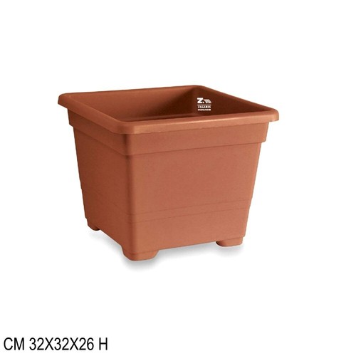 Vaso quadrato 32x32x26 - vaso, cm