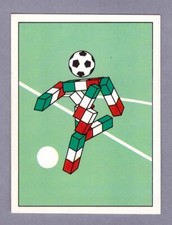 Mascotte CIAO Figurine Panini WC ITALIA 90 NUOVA Sticker NEW! MINT #5
