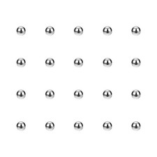 20Pcs Sfere 6mm G200 Acciaio