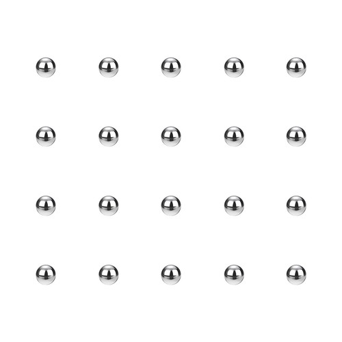 20pcs sfere 6mm - 20pcs, acciaio