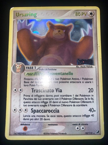 Ursaring stamped energy holo - stamped,