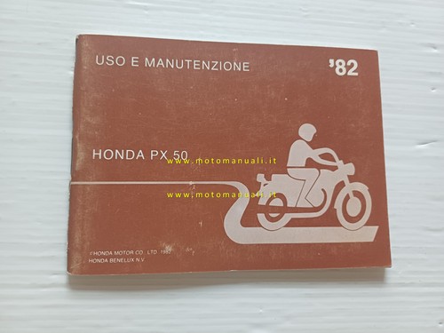 Honda 1982 manuale uso - 1982,