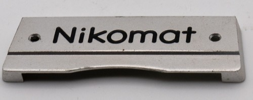 Nikon nikomat name plate - nikomat,
