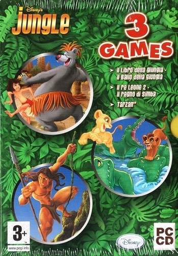 Disney jungle box 3 giochi - -,