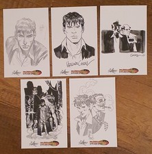 Dylan Dog cartoline serie Sketch associazione Dylandogofili