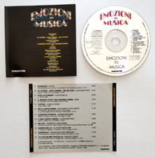 Cd Emozioni In Musica N.1 Vasco Rossi Renato Zero Lucio dalla Battisti Pooh(Z39)