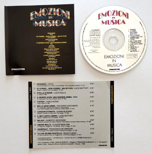 Emozioni musica n 1 - in,