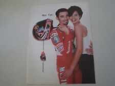 advertising Pubblicità 1997 CASCO BIEFFE MARLBORO HELMETS e MAX BIAGGI