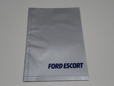 FORD ESCORT ESCORT GHIA ESCORT XR 3 DEPLIANT BROCHURE PROSPEKT ITALIANO (AS5)