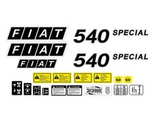 KIT ADESIVI TRATTORE FIAT 540