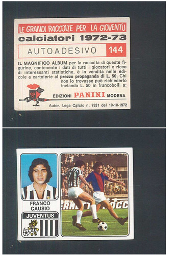Figurina calciatori panini - figurina,