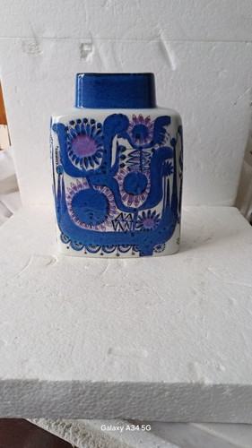 Royal copenhagen fajance vase - royal,