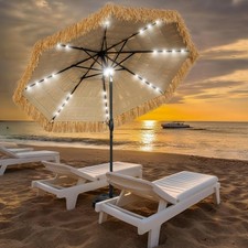 Ombrello Tiki Solar Thatch 9