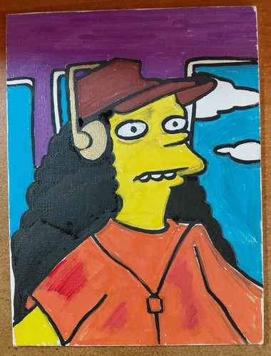 Quadro simpson otto man - otto,
