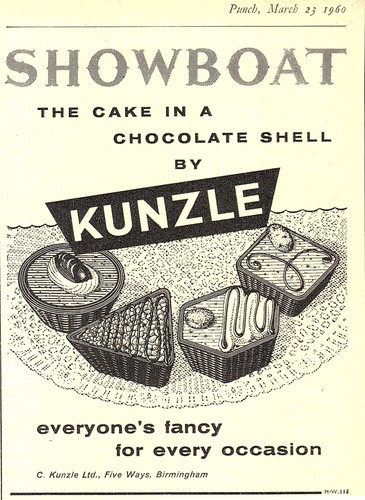 1960 advert kunzle - advert, showboat