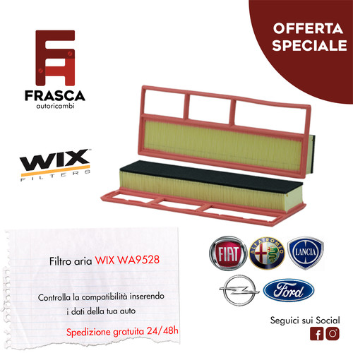 Filtro aria alfa - romeo, mito