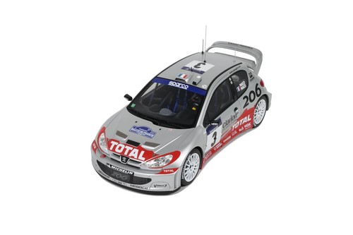 Peugeot 206 wrc silver - , panizzi