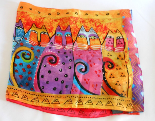 Sciarpa seta laurel burch - sciarpa,