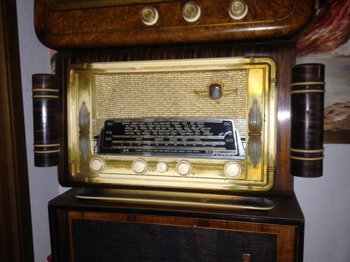 Radio francese valvole - francese, a