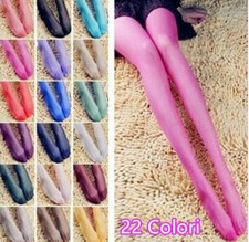 Collant Calze Colorate 15D Stocking Multi Colore Sexy 22 Colori Color Pantyhose 