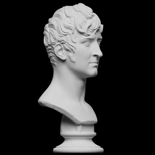 Statua busto vincenzo - statua, di