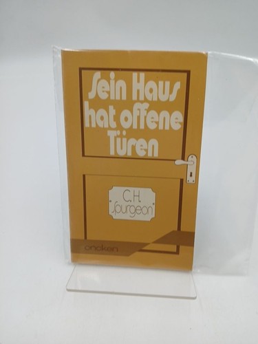 Sein haus hat offene türen - hat,