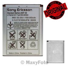 BATTERIA ORIGINALE SONY ERICSSON BST-33 950 mAh W300I W610I W660I W705I W850I