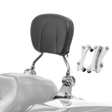 Schienale Sissy Bar Vario per Harley CVO Street Glide 14-23 cromo con Docking