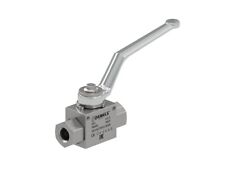 RUBINETTO OLEODINAMICO A SFERA 3/8 ALTA PRESSIONE 500BAR TRATTORE SPACCALEGNA