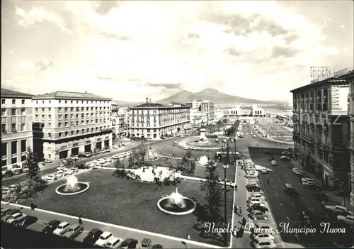 Napoli piazza municipio - napoli,