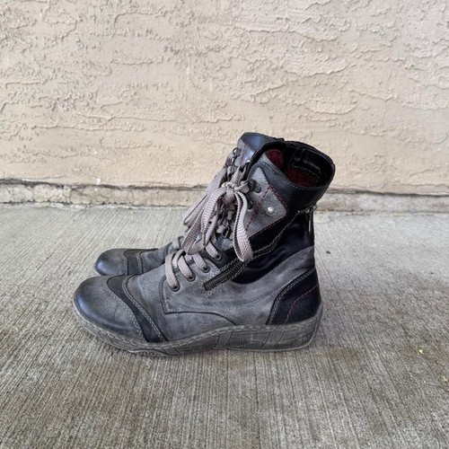 Ash grey remonte zipper - grey, boot