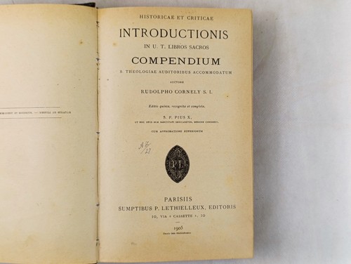 1905 introductionis t - introductionis, u.t