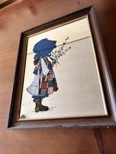 Specchio Vintage Holly Hobbie da Parete – 46x36 CM Formato Anni 70/80 Retrò.