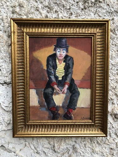 Quadro clown salvatore - -clown-,